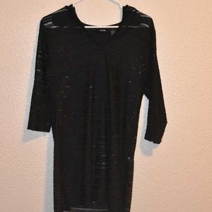 Apt 9 black swim suit cover